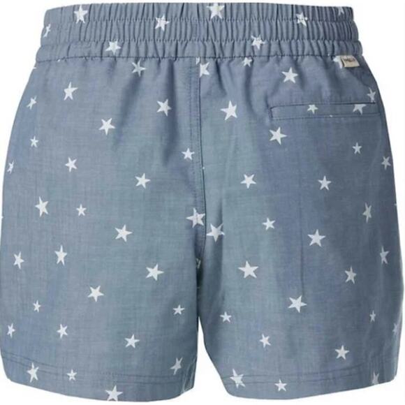 Magellan Outdoors Women's Chambray Shorty Americana Stars Shorts Plus Size 3X - Picture 2 of 11